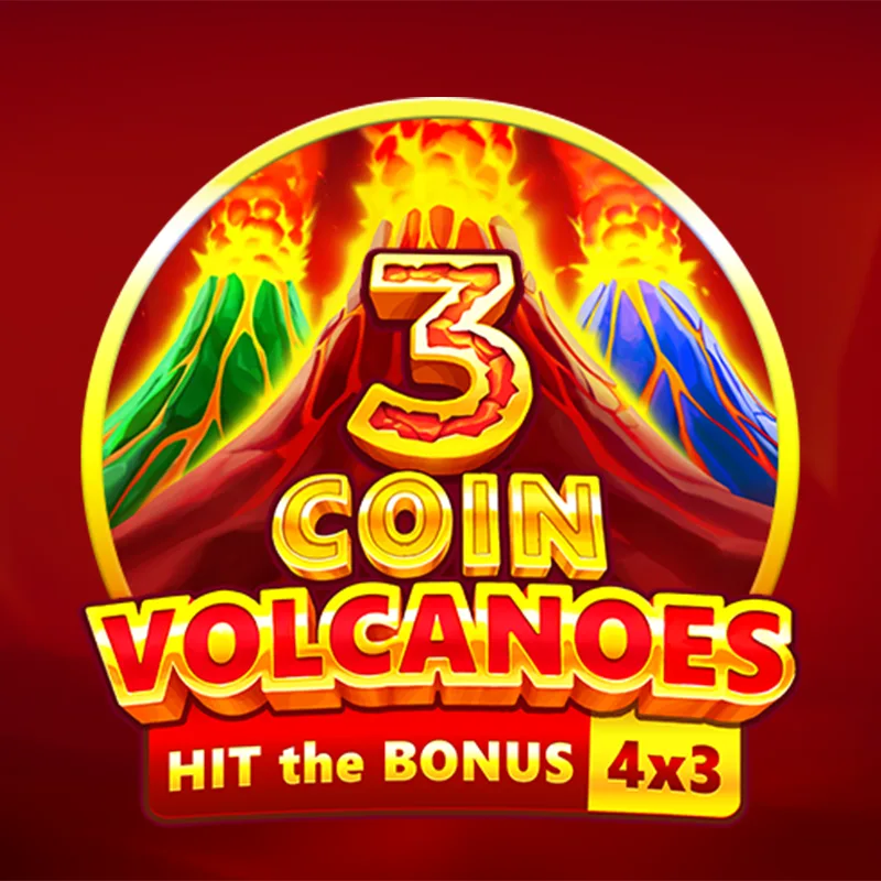 3 Coin Volcano, slot volcánica de 3 Oaks Gaming